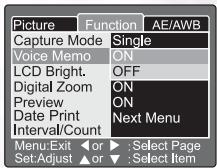 BENQ C60 - ■ Mémo audio - 1