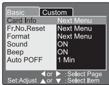 BENQ C60 - Configuration Basique - 1