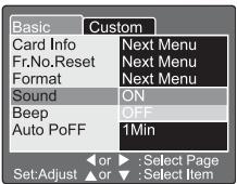BENQ C60 - Auto POFF (Auto eteint-Off) - 2