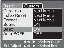 BENQ C60 - Auto POFF (Auto eteint-Off) - 3