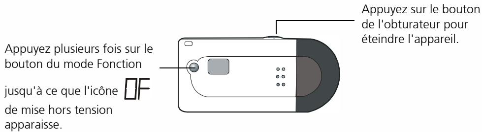 BENQ DC300 MINI - Mise hors tension manuelle - 1