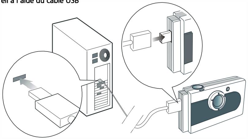 BENQ DC300 MINI - Transfert des photos de l'appareil vers une application - 2