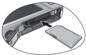 BENQ T1260 - Utilisation d'une carte SD - 2
