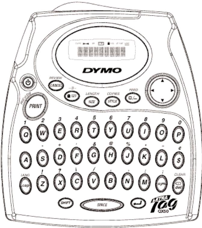 DYMO LETRATAG QX50 - 6