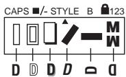 DYMO LETRATAG XR - Selecting the text size - 2