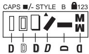 DYMO LETRATAG XR - Selectionner le style du texte - 1