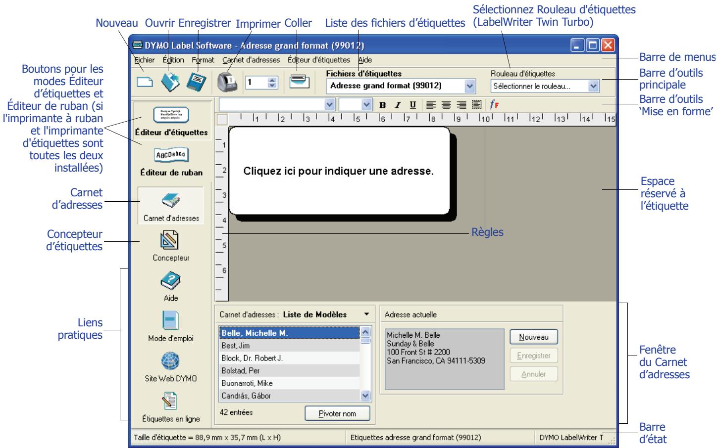 DYMO LABEL SOFTWARE V7.6 - Pour démarrer le logiciel sous Max OS X - 2