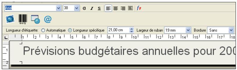 DYMO LABEL SOFTWARE V7.6 - Pour creer une etiquette - 4