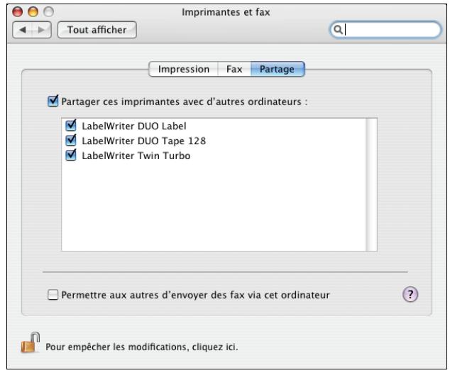 DYMO LABEL SOFTWARE V7.6 - Double-cliquez sur Imprimantes et fax. - 2