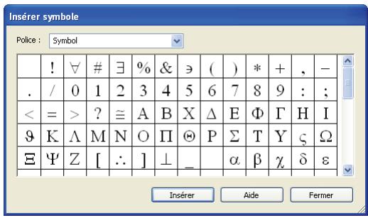 DYMO LABEL SOFTWARE V7.6 - Pour insérer un caractètre spécial - 1