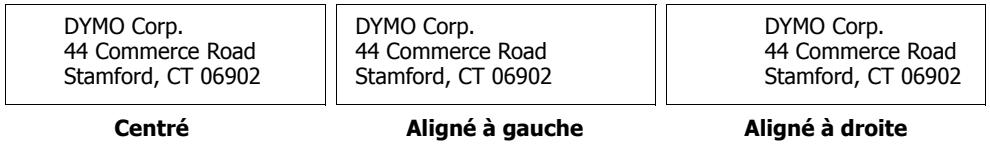 DYMO LABEL SOFTWARE V7.6 - Alignement de l'étiquette - 1
