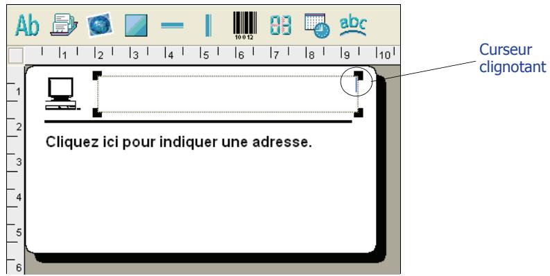 DYMO LABEL SOFTWARE V7.6 - Pour entrer une adresse de retard - 1