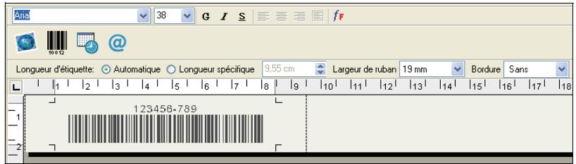 DYMO LABEL SOFTWARE V7.6 - Pour insérer un code-barres - 2