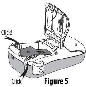 DYMO LABELMANAGER 260P - To insert the label cassette - 3