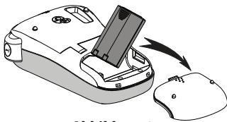 DYMO LABELMANAGER 260P - Einlagen des Akkus - 1