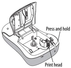 DYMO LABELMANAGER 260P - To clean the print head - 1