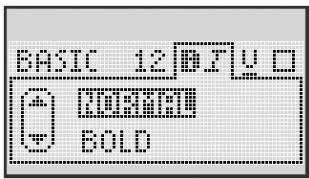 DYMO LABELMANAGER 260P - Font Styles - 1