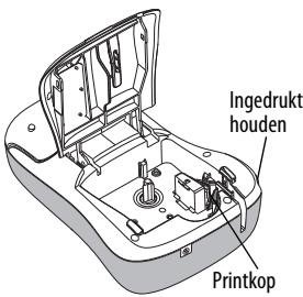 DYMO LABELMANAGER 260P - Ga als volgt te werk om het snijmes te reinigen - 1