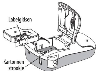 DYMO LABELMANAGER 260P - Omdetapecassete teplaatsen - 2