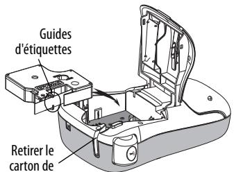 DYMO LABELMANAGER 260P - Pour insérer le ruban - 2