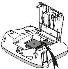 DYMO LABELMANAGER 360D - Pour insérer le ruban - 3