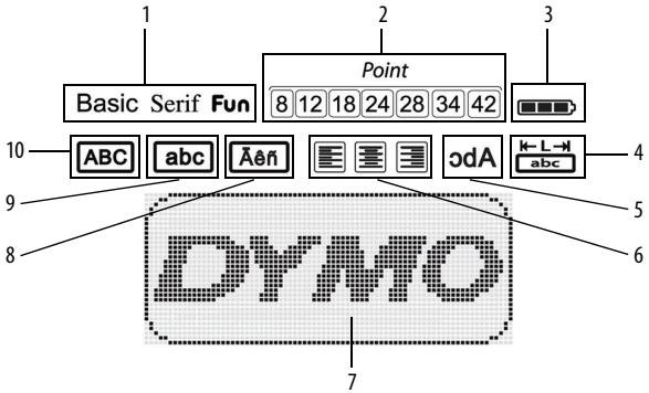 DYMO LABELMANAGER 360D - Ecran LCD - 1