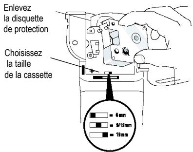 DYMO LABELPOINT 350 - Pour insérer la cassette - 2