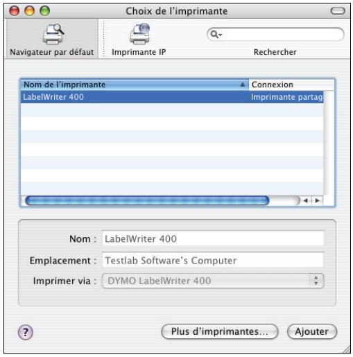 DYMO LABELWRITER - Pour installer une imprimante en réseau partagée - 1