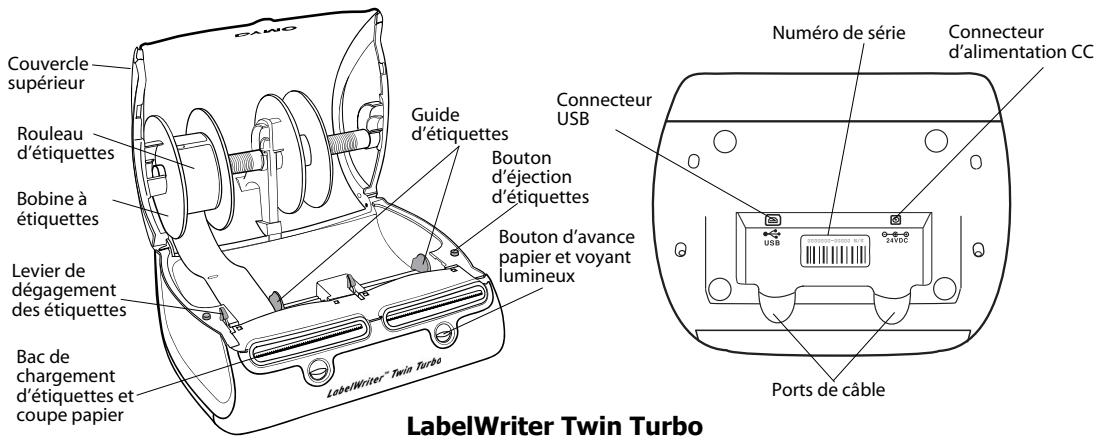 DYMO LABELWRITER - Caracteristiques de l'imprimante - 2