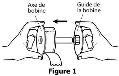 DYMO LABELWRITER - Pour charger un rouleau d'étiquettes - 1