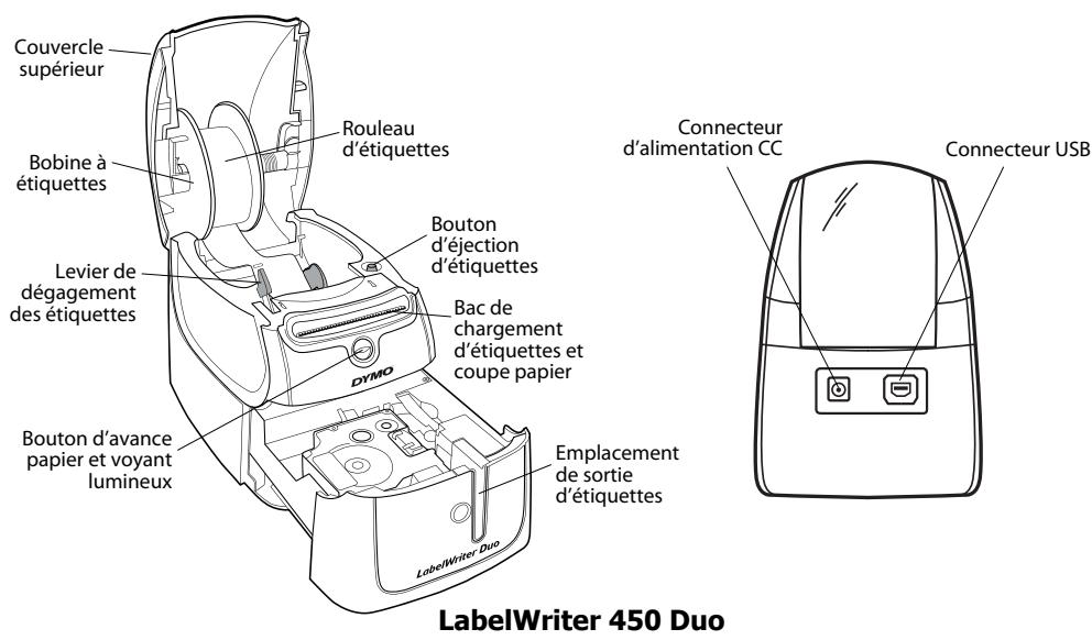 DYMO LABELWRITER - Caracteristiques de l'imprimante - 3