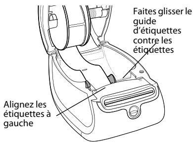 DYMO LABELWRITER - Pour charger un rouleau d'étiquettes - 4