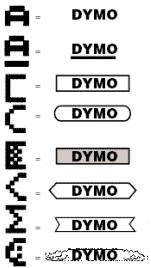 DYMO LETRATAG QX50 - CUADRO/SUBRAYADO - 1