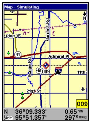 LOWRANCE AIRMAP 600C - Créer un waypoint - 2