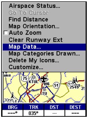 LOWRANCE AIRMAP 600C - Données cartographiques - 1