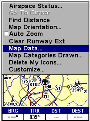 LOWRANCE AIRMAP 600C - Pour afficher un graphique Navionics : - 1