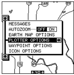 LOWRANCE GLOBALMAP 12 - Piste du traceur clignotant - 1