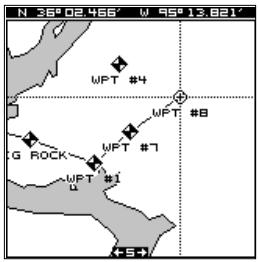 LOWRANCE GLOBALMAP 12 - Sélections de repères de balisage, à partir de la carte - 1