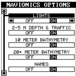 LOWRANCE GLOBALMAP 12 - Options navionics - 1
