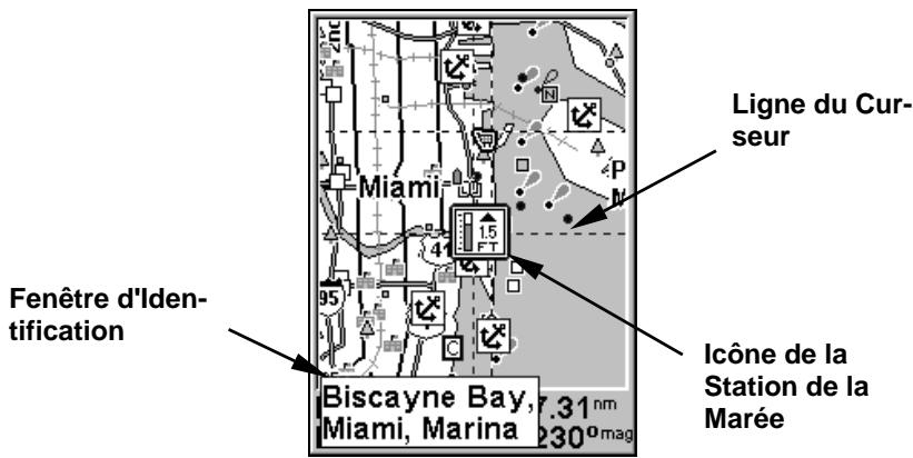 LOWRANCE GLOBALMAP 3300C - Pour visualiser les informations sur la marée: - 1