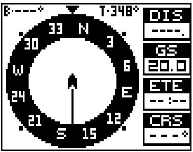 LOWRANCE GLOBALNAV 310 - Écran de “nav” n° 1 - 1