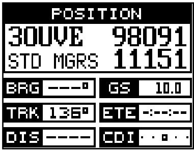 LOWRANCE GLOBALNAV 310 - Format de position - 2