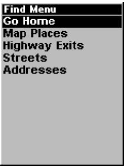 LOWRANCE IFINDER - Section 6: rechercher - 1