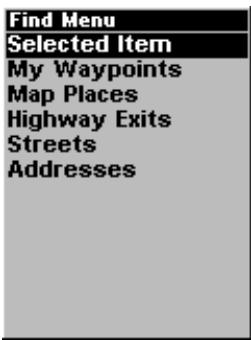 LOWRANCE IFINDER - Trouver un détail sélectionné par le curseur - 2
