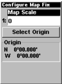 LOWRANCE IFINDER - Pour configurer le map fix: - 1