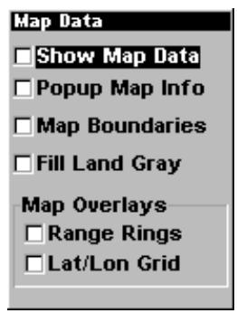 LOWRANCE IFINDER - Données de la carte - 2