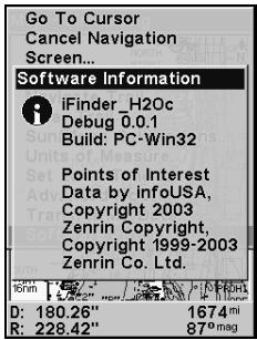 LOWRANCE IFINDER H2O C - Informations système - 3
