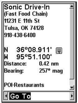 LOWRANCE IFINDER H2O C - Option de recherche en fonction de la proximité (gauche). ensemble des pois (droite). - 3