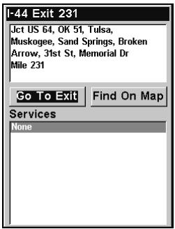 LOWRANCE IFINDER H2O C - Trouver des sorties d'autoroutes - 5