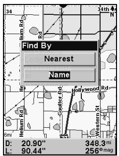 LOWRANCE IFINDER H2O C - Rechercher une intersection - 5